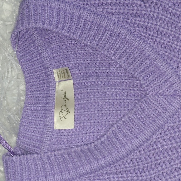 Lilac sweater /size M / confortable - Picture 3 of 8